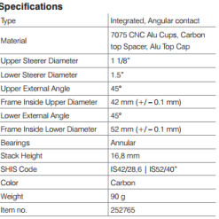 Stronglight Headset LIGHT'IN 1 - Høy kvalitets styrelager for sykler 5 Stronglight Headset LIGHT'IN 1 - Høy kvalitets styrelager for sykler -El-sykkel Deler Butikk 252765handler 02