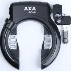 Promovec Axa Defender Ringlås Med Låsesylinder Til Kjedeskjermlås - Trygg og pålitelig lås for el-sykler