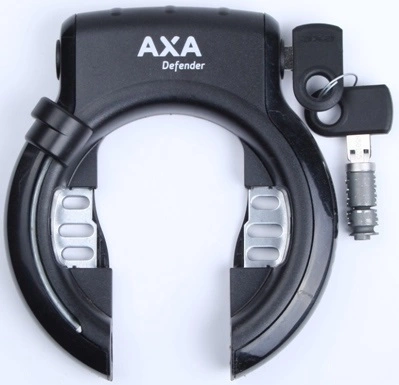 Promovec Axa Defender Ringlås Med Låsesylinder Til Kjedeskjermlås - Trygg og pålitelig lås for el-sykler 1 Promovec Axa Defender Ringlås Med Låsesylinder Til Kjedeskjermlås - Trygg og pålitelig lås for el-sykler