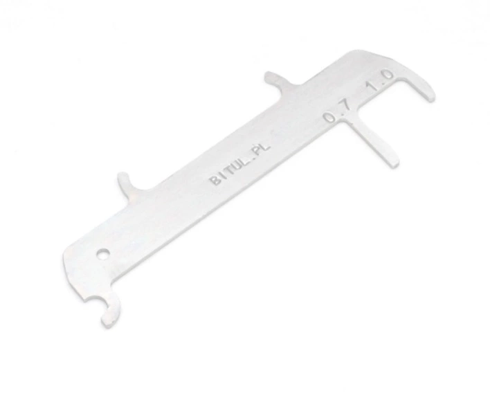 Bitul Slitasjemåler 1-10 Speed - Presisjonsverktøy for kjedevedlikehold 1 Bitul Slitasjemåler 1-10 Speed - Presisjonsverktøy for kjedevedlikehold