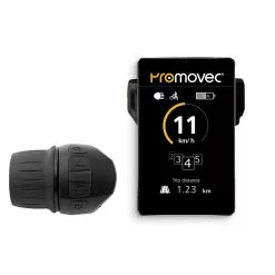 Promovec Graphic D400 Display med Gasshåndtak for El-sykler