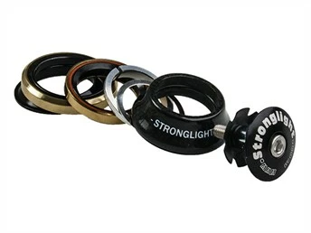 Stronglight Karbon Styrelager1 1/8" - 1 1/4" Tapered - Høy kvalitets styrelager for sykler 1 Stronglight Karbon Styrelager1 1/8" - 1 1/4" Tapered - Høy kvalitets styrelager for sykler