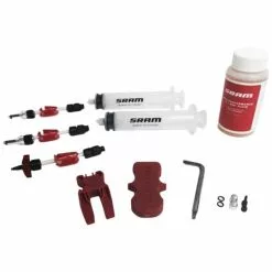 SRAM Bleed Kit for Avid/SRAM Hydrauliske Skivebremser inkl. DOT 5.1 Olje - Komplett Sett